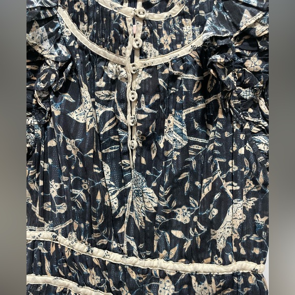 Ulla Johnson Endah Playsuit Rainforest Romper Size 00 - Picture 8 of 11